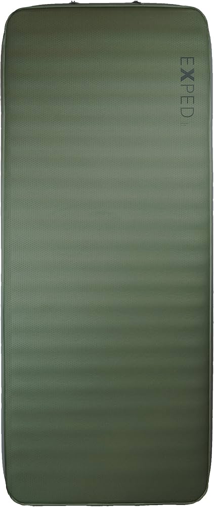 EXPED MegaMat 10 MW グリーン Exped Megamat 10 Insulated Self-Inflating Sleeping Pad, Green